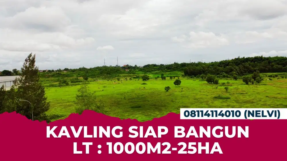 Kavling Industri Luas 3 Ha Siap Bangun di Lippo Cikarang