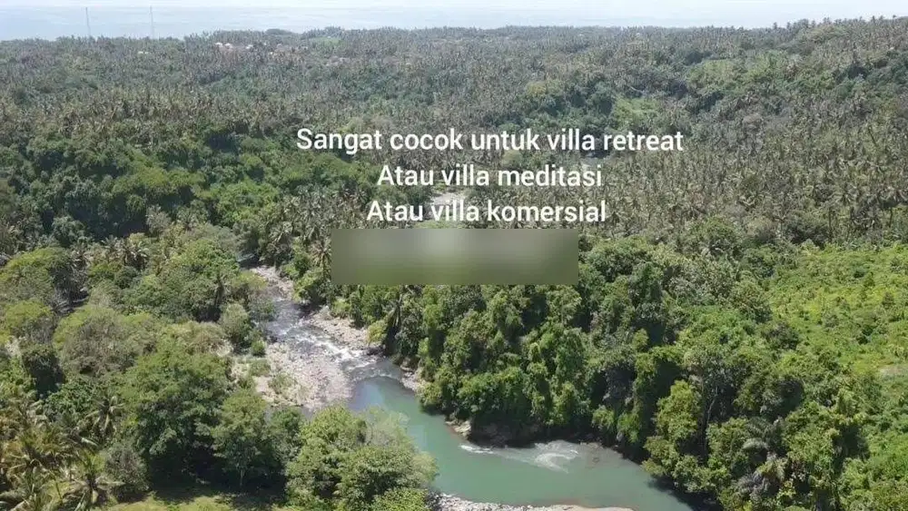 tanah los tebing full view jungle dan sunset di balian beach