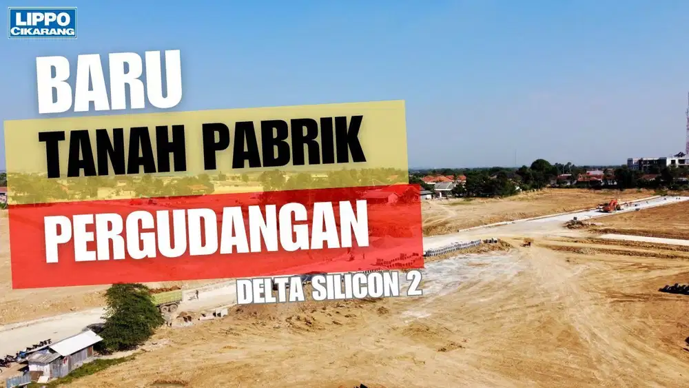 Tanah Kavling Pabrik Luas 6000 Meter Harga Nego di Cikarang Selatan