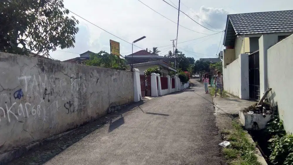 Tanah 1690 m² Bonus Rumah Dijual Di Langkapura Bandar Lampung