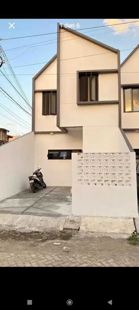 Rumah siap huni 2 lantai dkt Al-Azhar dan poros Hertsning