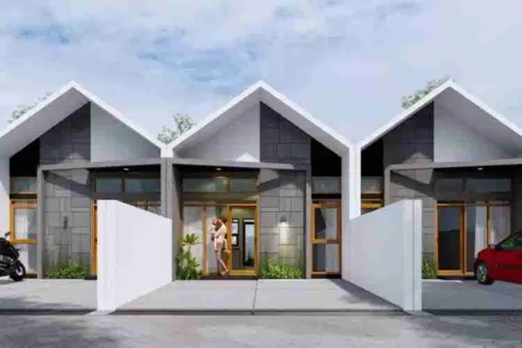 rumah minimalis harga manggis di tengah kota