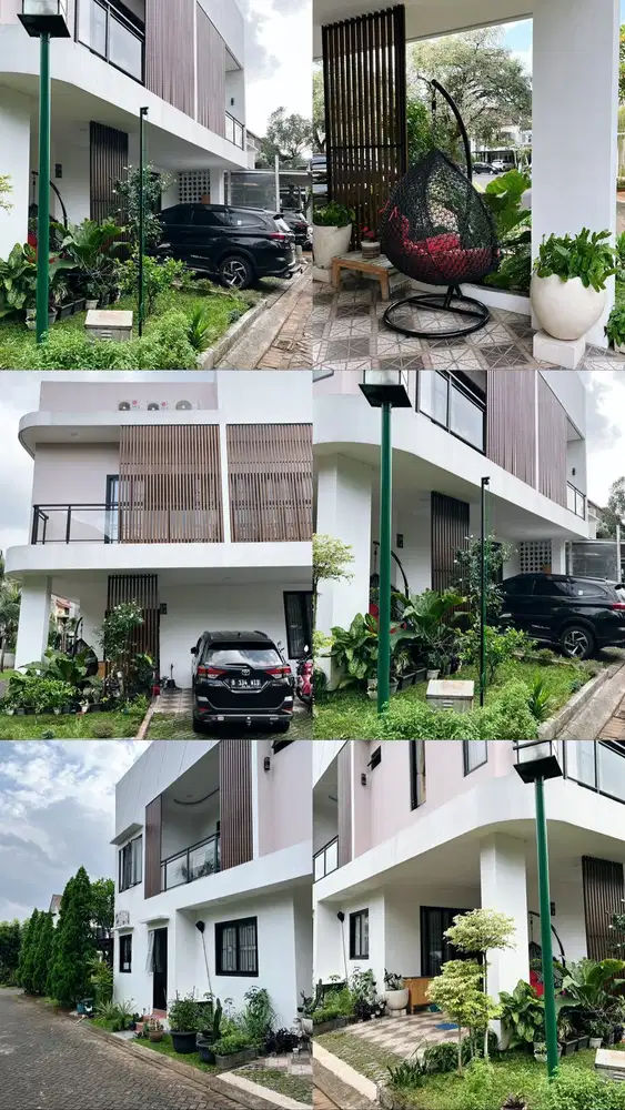 Rumah mewah modern dalam perumahan Raffles hills Cibubur