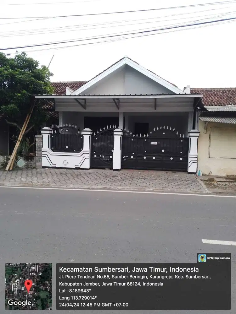 Rumah siap huni depan indomarko jember