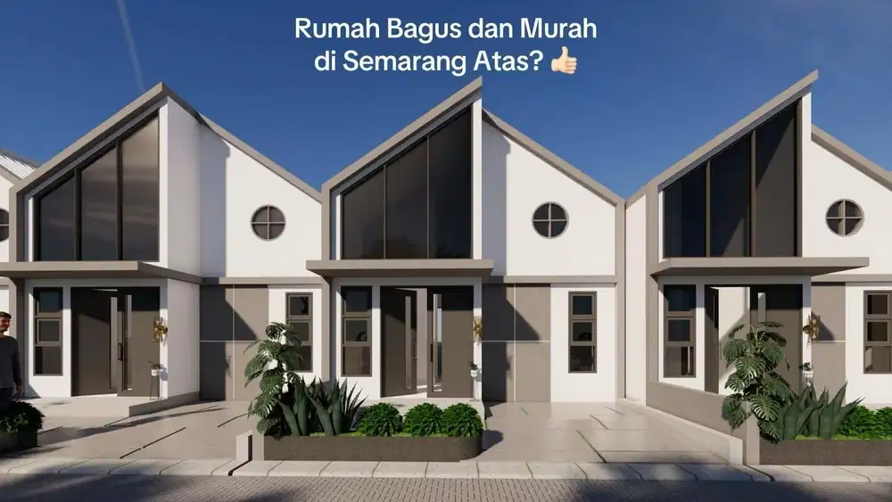 Rumah Murah Minimalis Gedawang Banyumanik Semarang