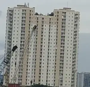 Pluit Seaview Apartemen  view laut.