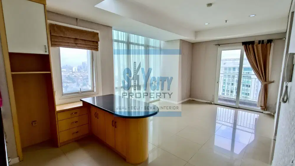 DISEWAKAN METROPARK RESIDENCE 3 BR SEMI FURNISHED BEST VIEW