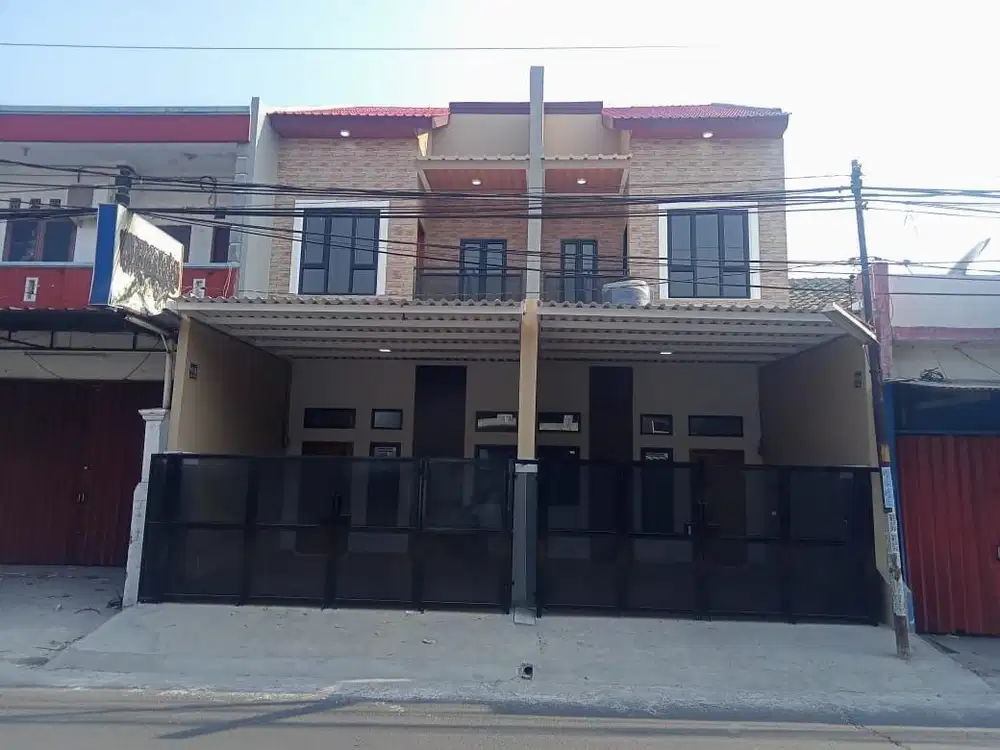 Rumah Akses Pinggir Jalan Raya Harapan Indah Bisa Untuk Buka Usaha