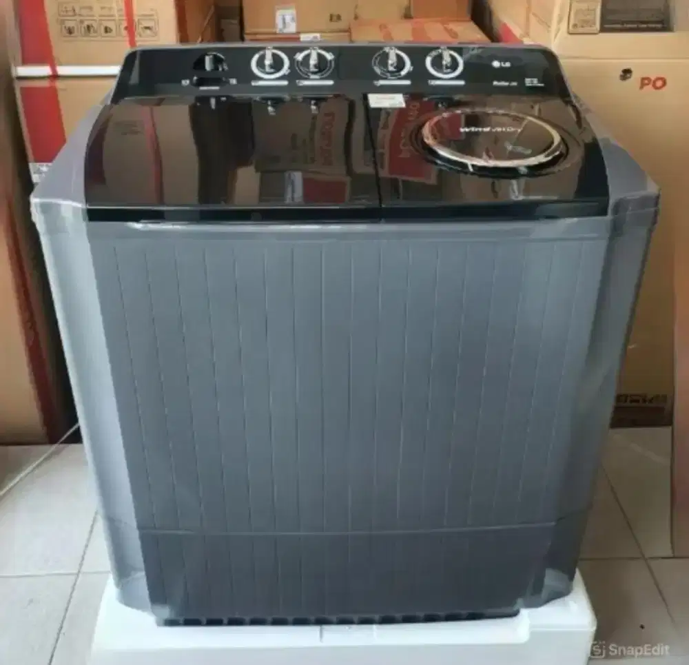 PROMO TERMURAH MESIN CUCI LG 18KG TERBARU COCOK LOUNDRY/PRIBADI BARU