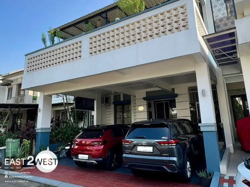 Jual Rumah Cluster Brazilia Delatinos BSD City Tangerang Selatan Bagus Cantik Siap Huni Lokasi Strategis