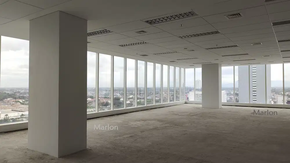 Disewakan ruang kerja (office space) murah, parkir luas di BSD city