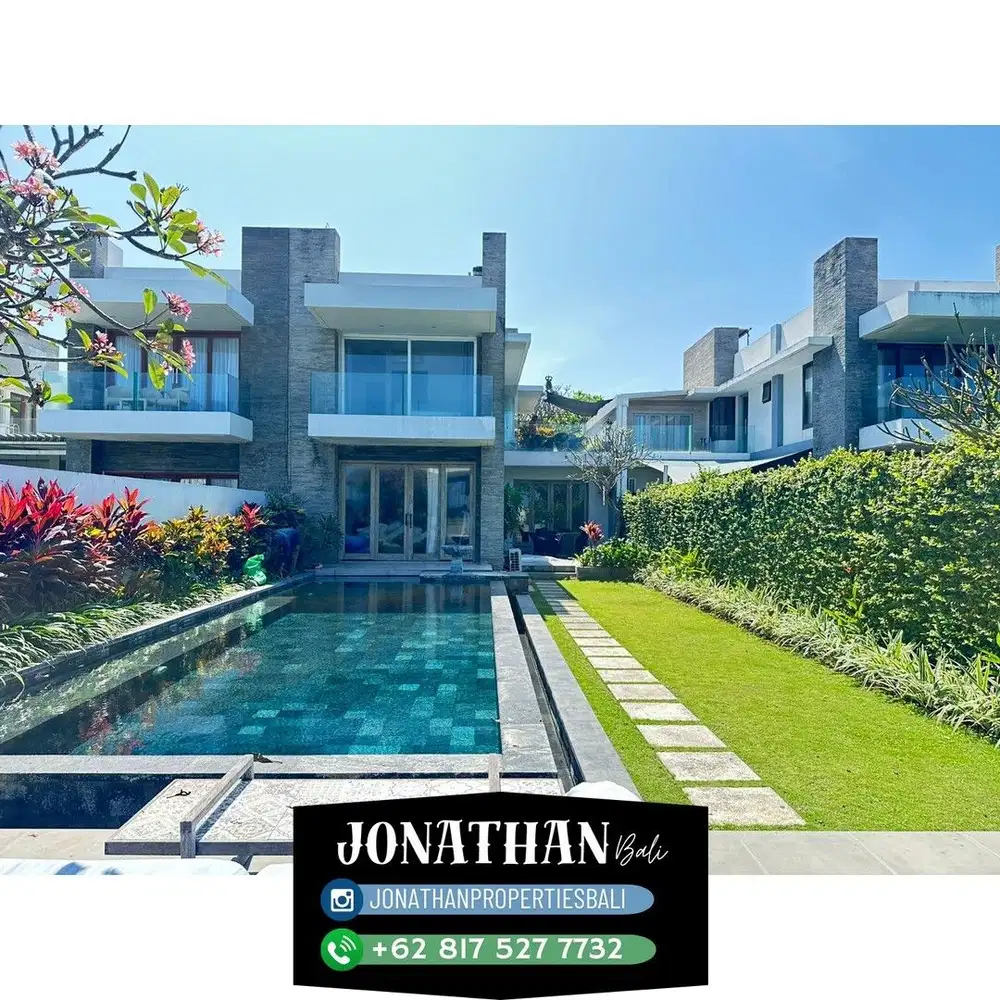 Dijual: Villa Mewah Beachfront di Pantai Keramas Gianyar