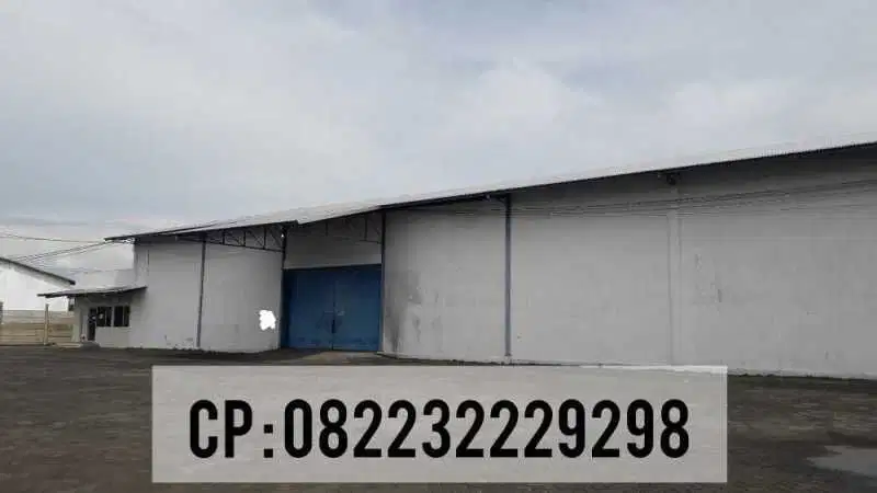 DISEWAKAN GUDANG SIAP PAKAI JEMBER