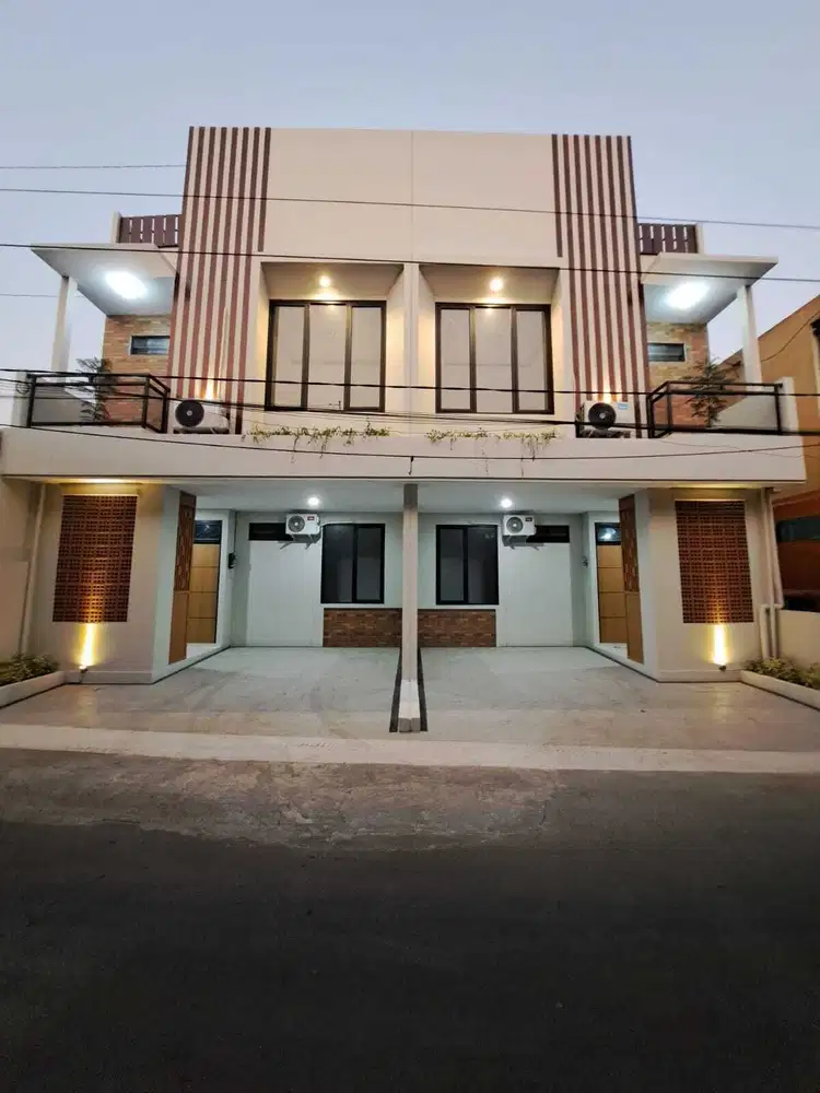 Rumah baru minimalis modern 2 lantai di Wirobrajan dekat Malioboro