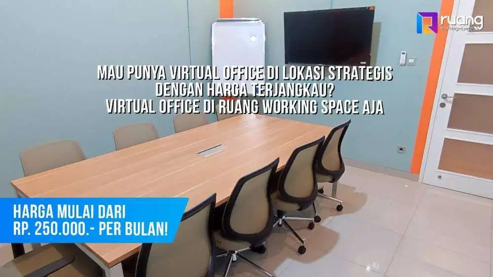 Sewa Ruang Kantor Coworking Space Meeting Room Virtual Office Sukabumi