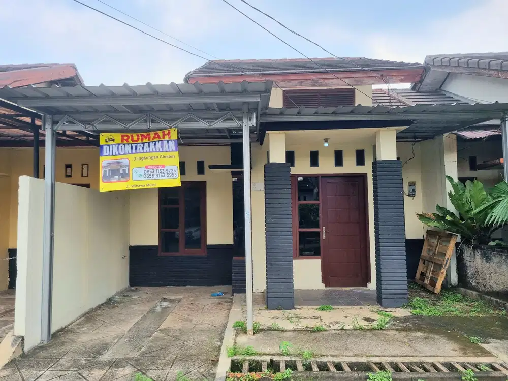 Sewa Rumah Cluster Jatiasih Strategis 3KT/1KM