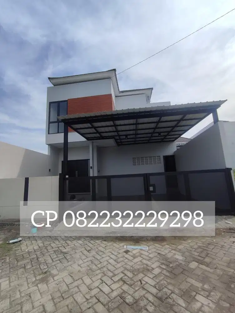 DISEWAKAN RUMAH BARU MODERN PERUM ELIT JEMBER