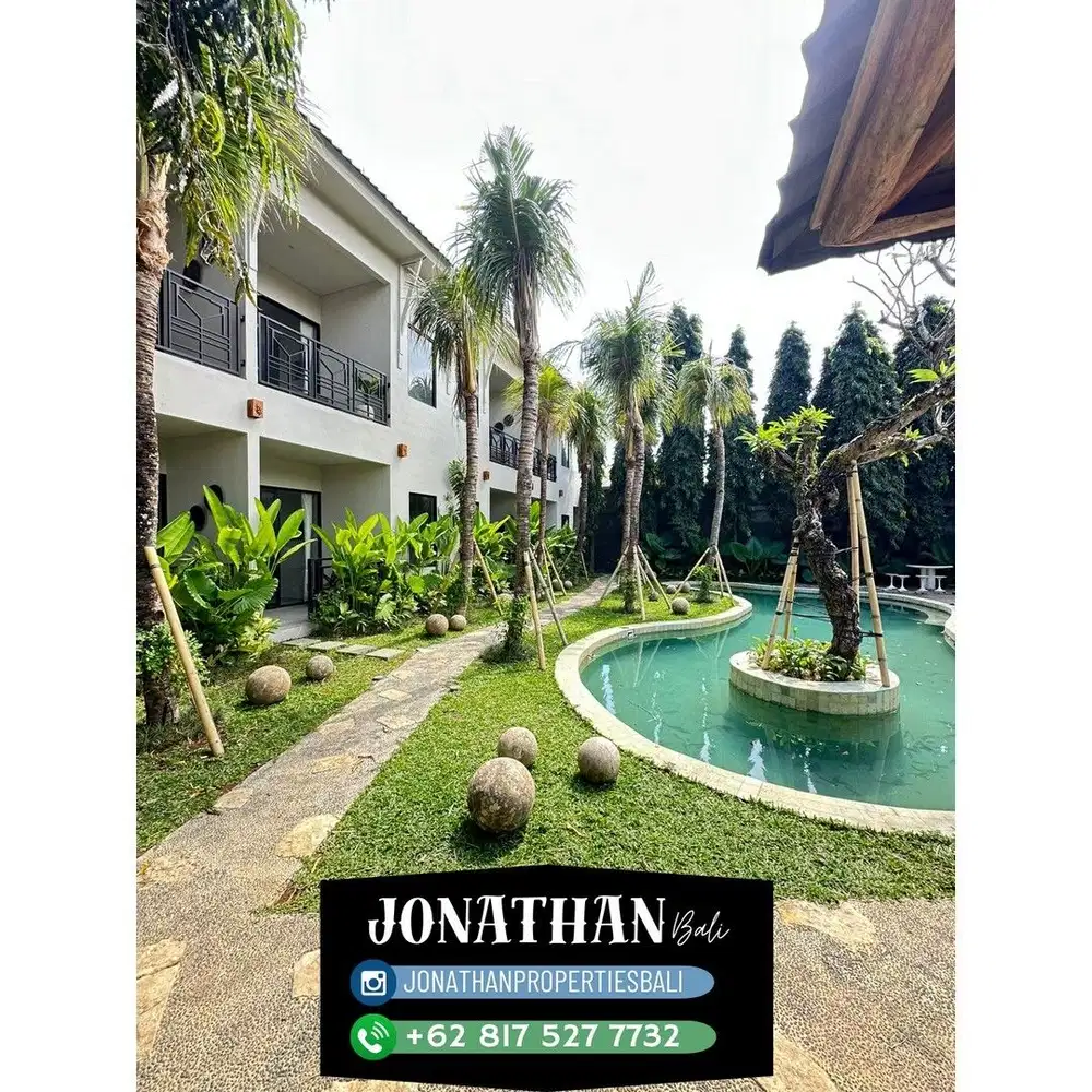 DIJUAL – HOTEL MEWAH BARU DI SEMINYAK (LEASEHOLD 20 TAHUN)