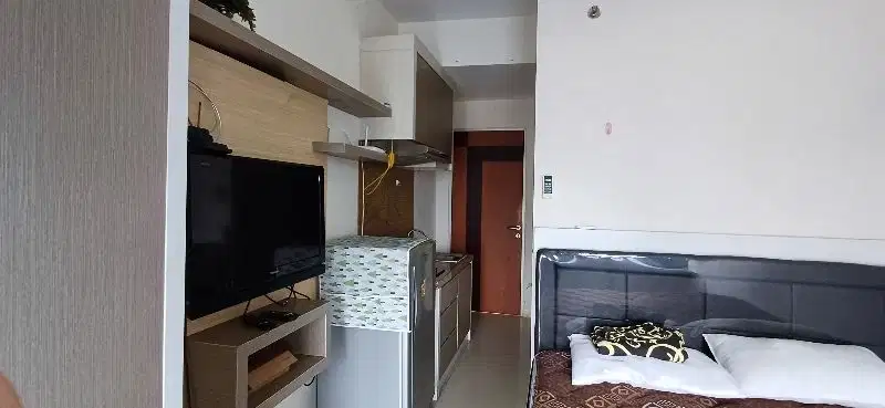 Dijual Sudah SHM Apartemen Studio Full Furnished Gunawangsa Merr