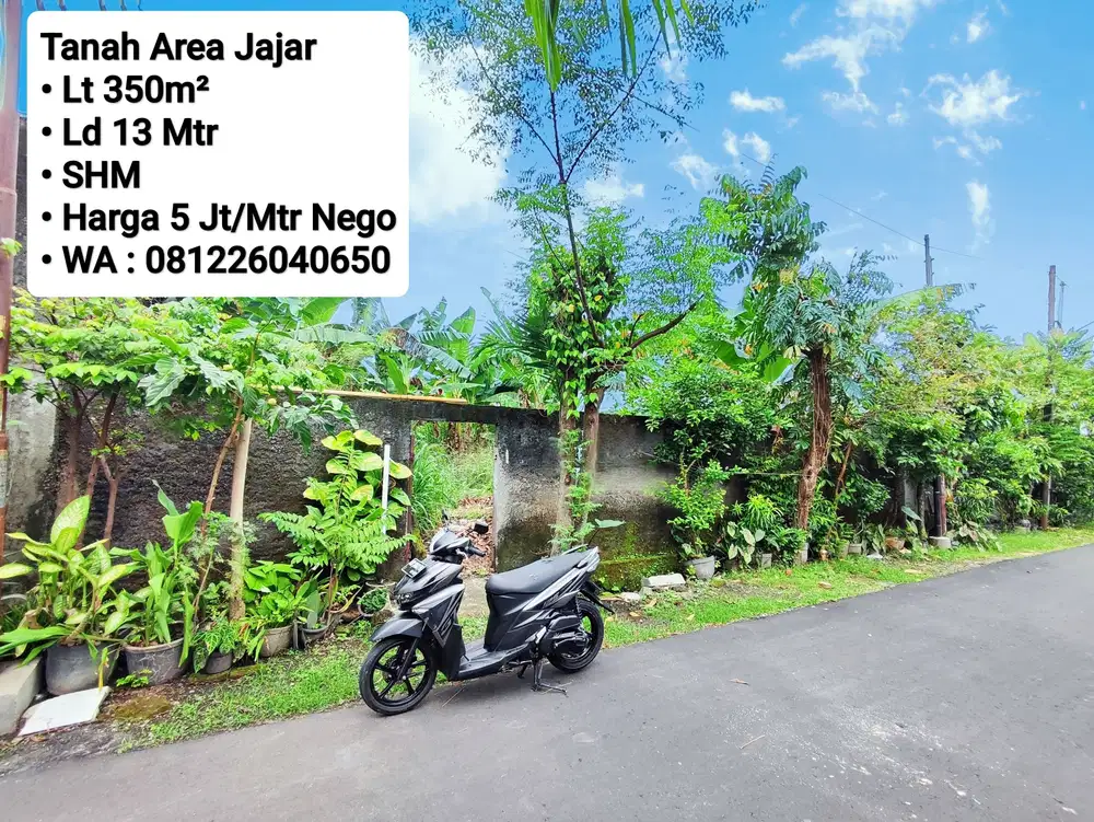 Jual  Tanah Area Solo Jajar, Dekat Manahan, Colomadu, Pusat Bisnis