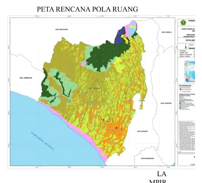Tanah super mewah depan laut, lingkungan villa dan hotel