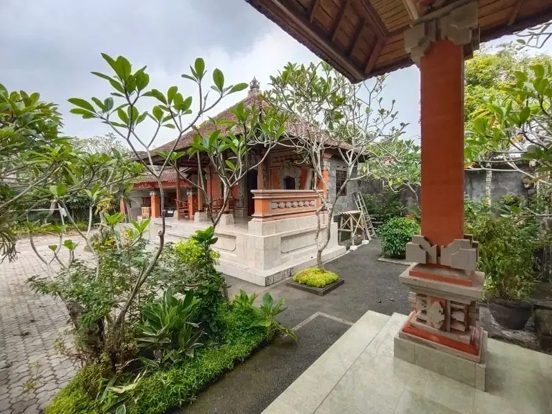 Villa style Bali full view terasering sawah di ubud