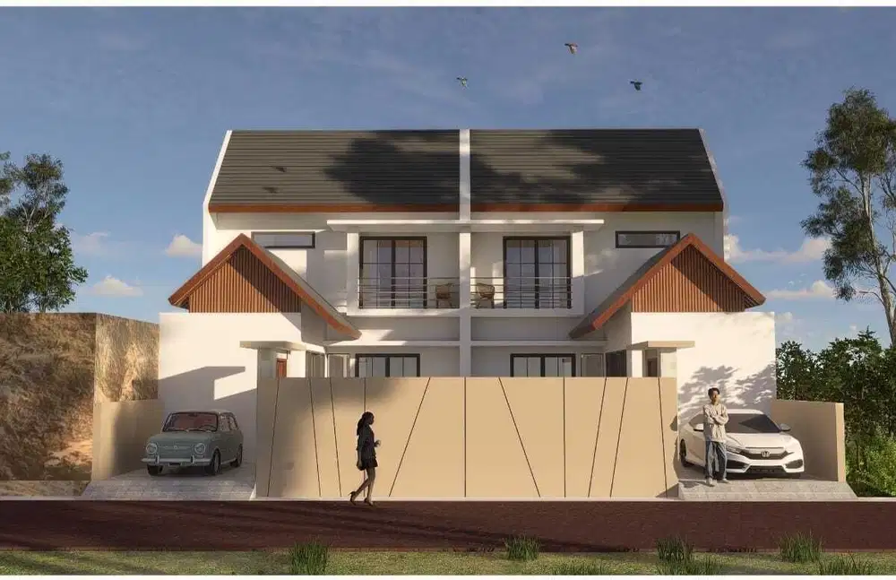 Villa Modern 3 Kamar di Pandawa Garden Bali Dekat Pantai