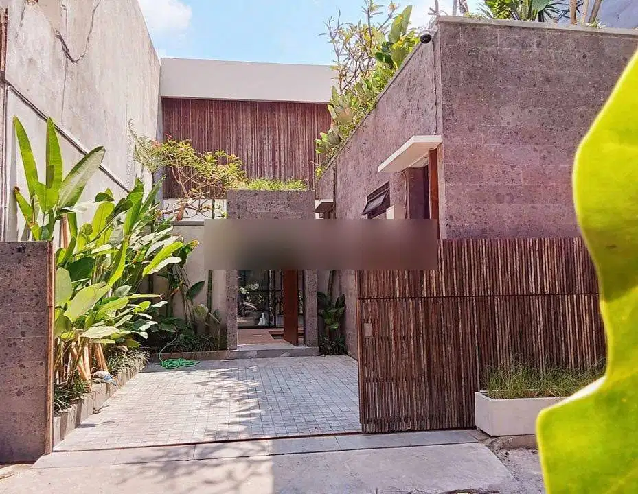 Villa baru style Arthur view padi di canggu, bangunan 2 lantai