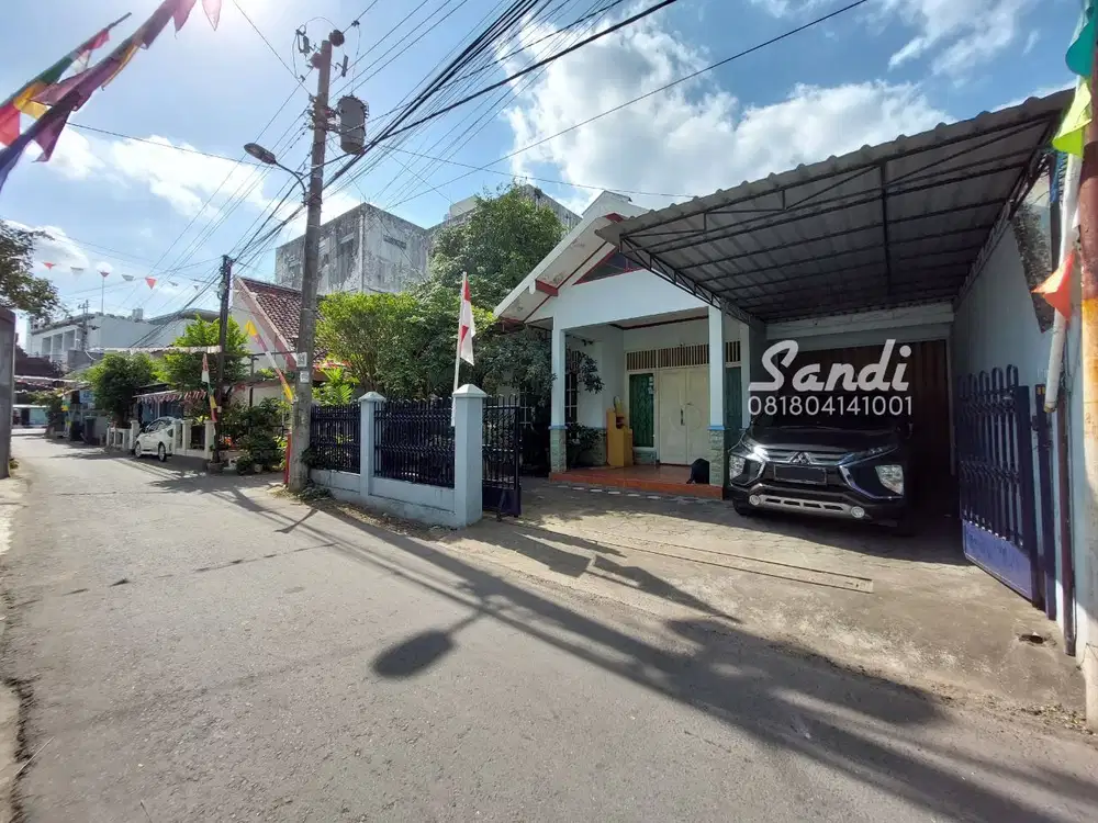 Rumah tepi Jalan Aspal daerah Karangwaru dkt Jl Magelang Selatan TVRI