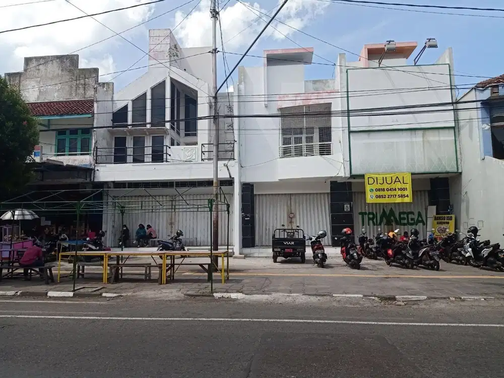 Strategis Ruko Luas 2 Plong di Jl. Hayam Wuruk Lempuyangan Jogja