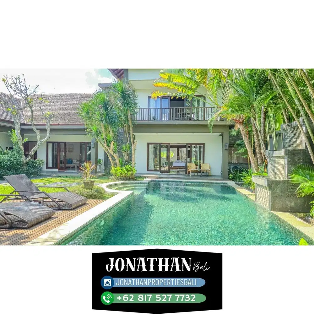 Dijual Villa Indah di Berawa Canggu – Jalan Kaki ke Pantai - VSAR