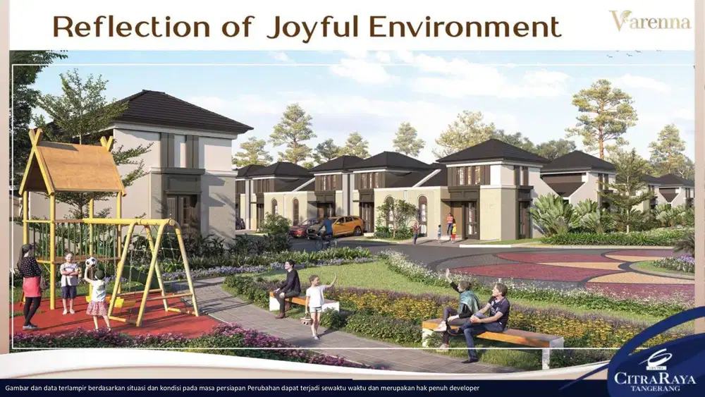 New cluster Varenna - Citra Raya Tangerang. Free PPN. Ready stock