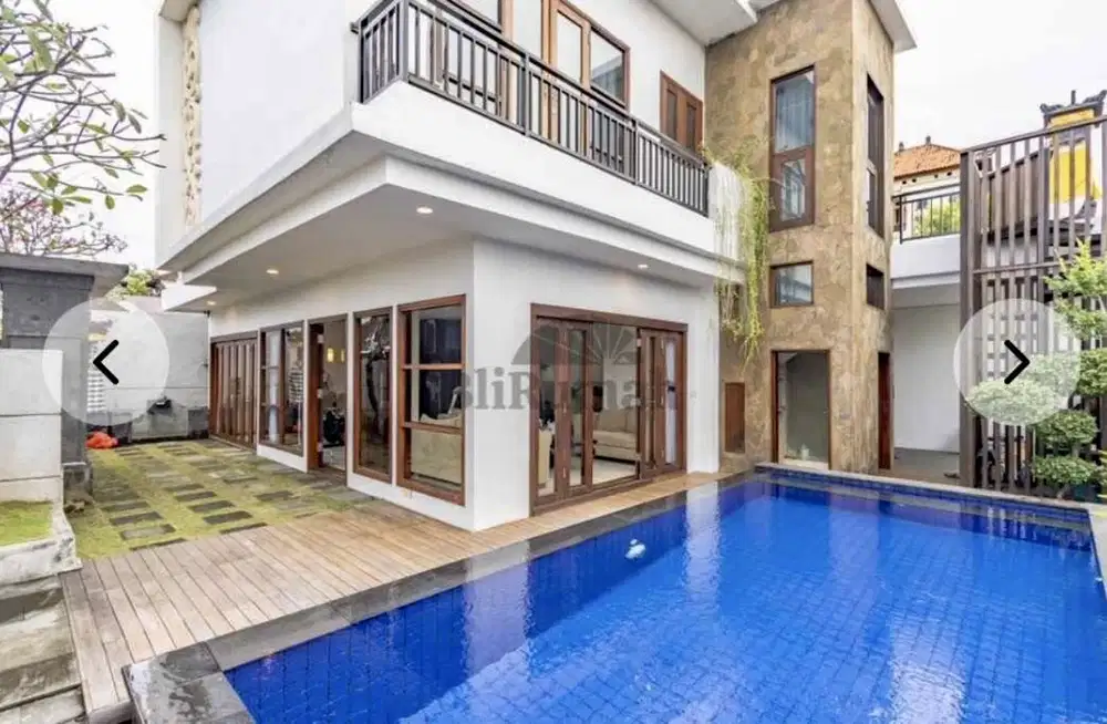 Rumah Semi Villa Strategis Jl Gatot Subroto Barat Padang Sambian