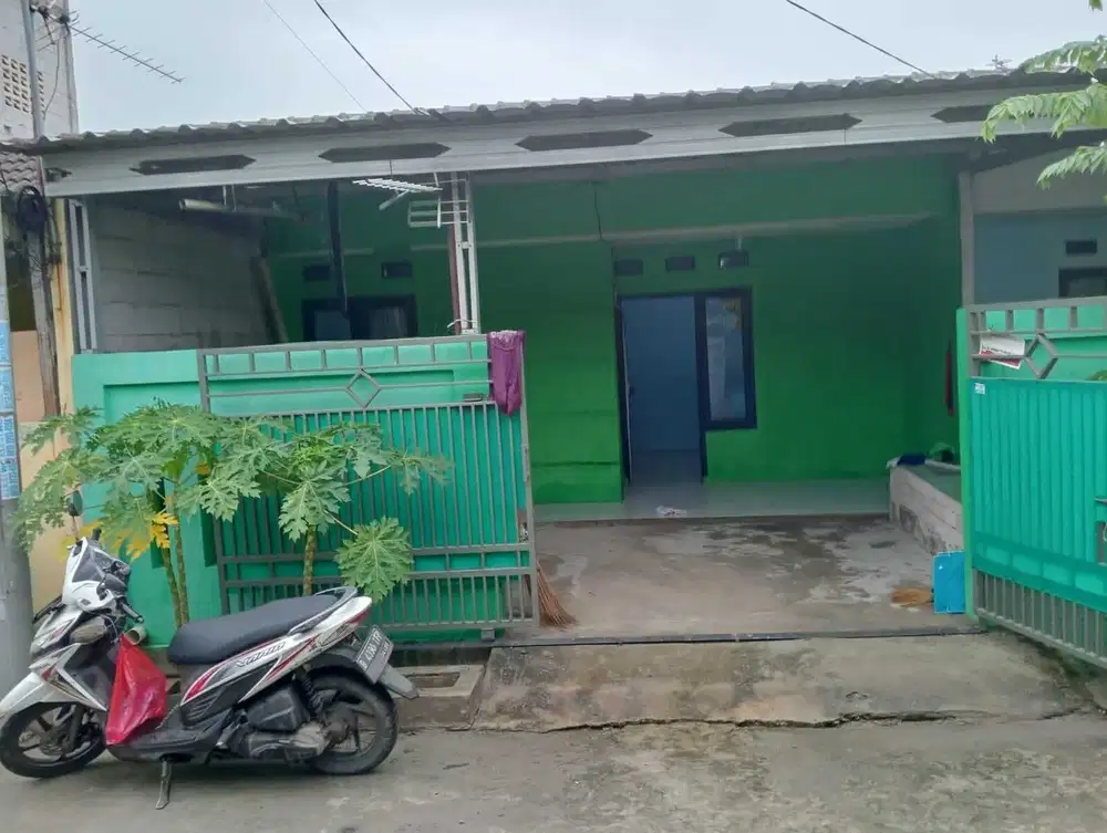 rumah satu lantai murah di perumahan pulo timaha bekasi jawa barat