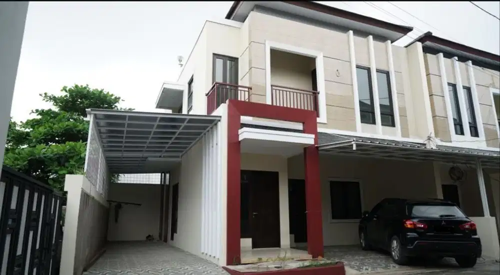 DUREN SAWIT JAKTIM RUMAH HOEK 2 LT CLUSTER JUAL CEPAT SIAP TINGGAL 318