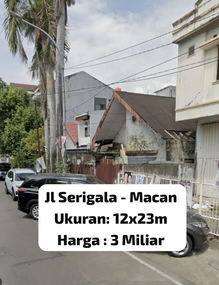 RUMAH TUA JL SERIGALA - JL TUPAI