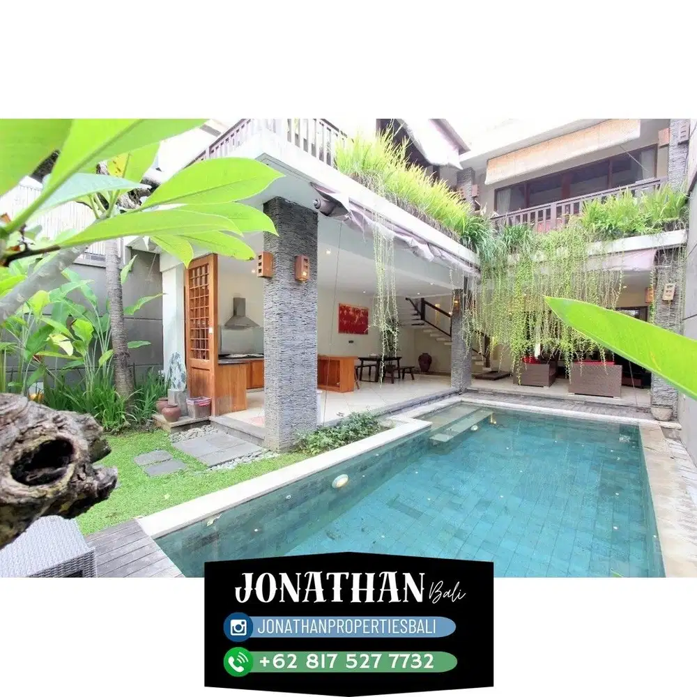 Dijual Villa 2 Kamar Tidur – Lokasi Strategis di Seminyak - Vsds