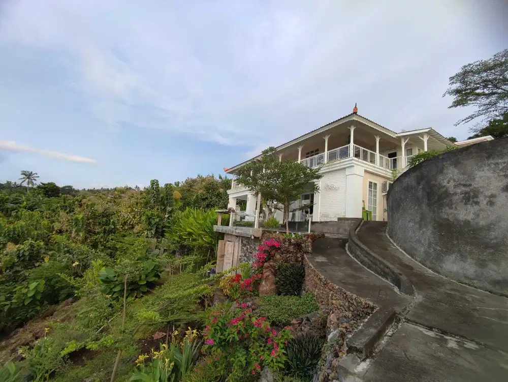 Villa Mewah Gaya Kolonial View Laut Lovina Bali