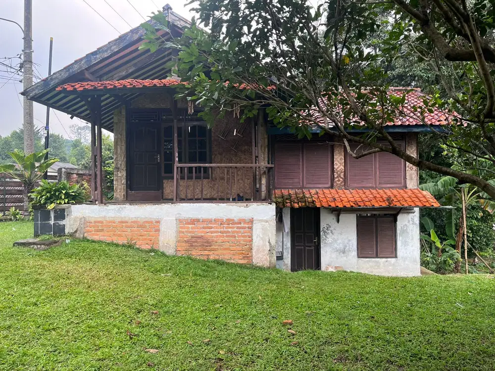 Villa plus lahan untuk berkebun di Ciapus Bogor