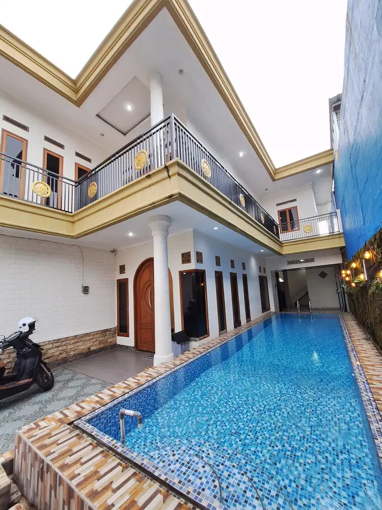 Villa di puncak view pegunungan