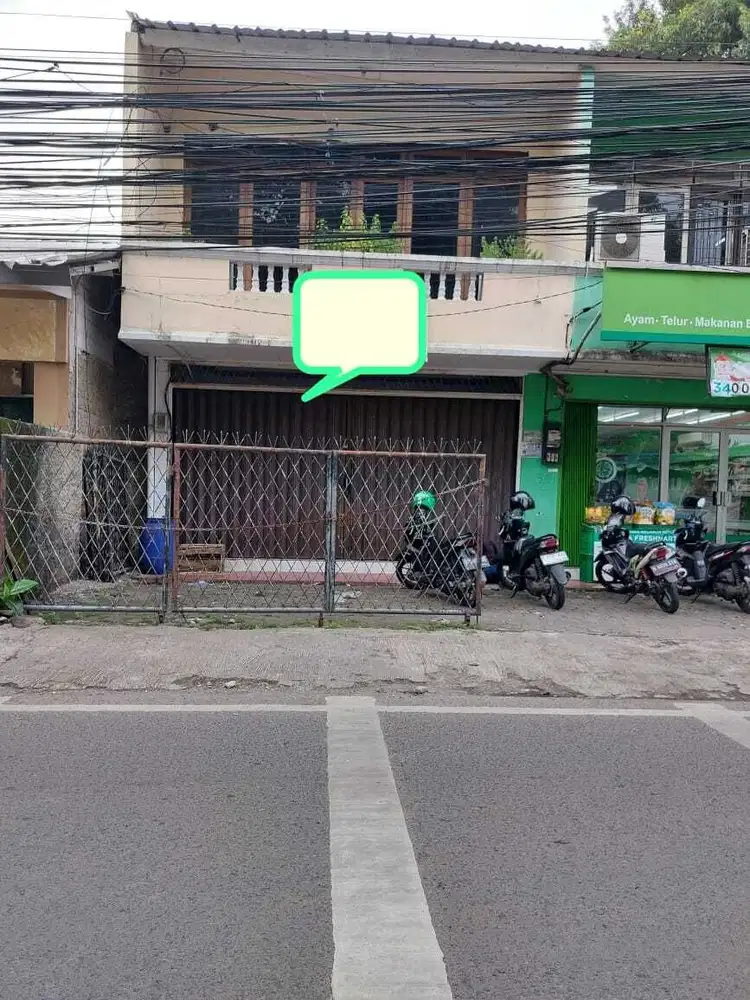 Disewakan Ruko Sayap Tanjung Barat Ramai dekat Stasiun dan Aeon Mall