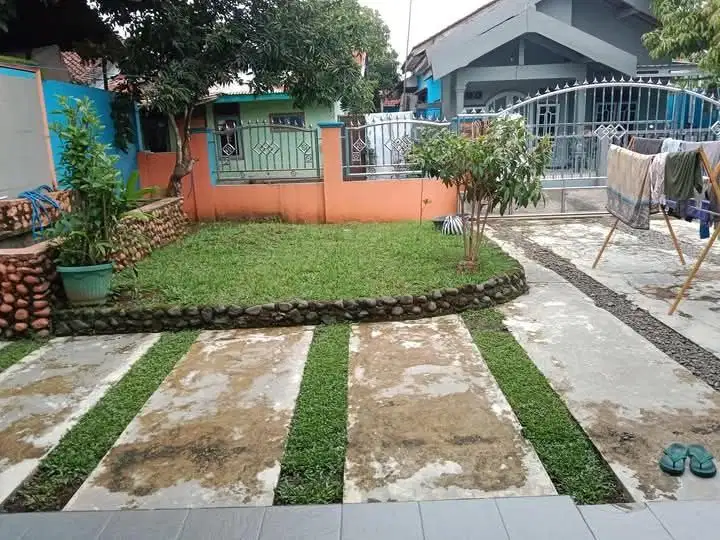 Rumah di kota purbalingga halaman luas