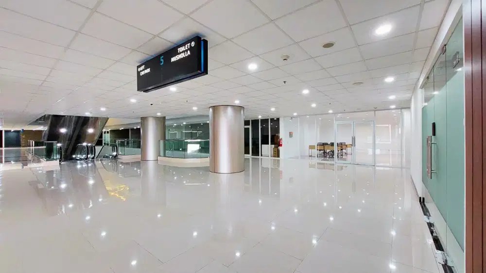 OFFICE FOR SALE! Kantor dijual furnish PRAXIS Surabaya Genteng [79m] bisa KPR