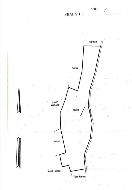 Tanah Murah di Pinggir Jalan Kopeng Depan Masjid Samping Hotel