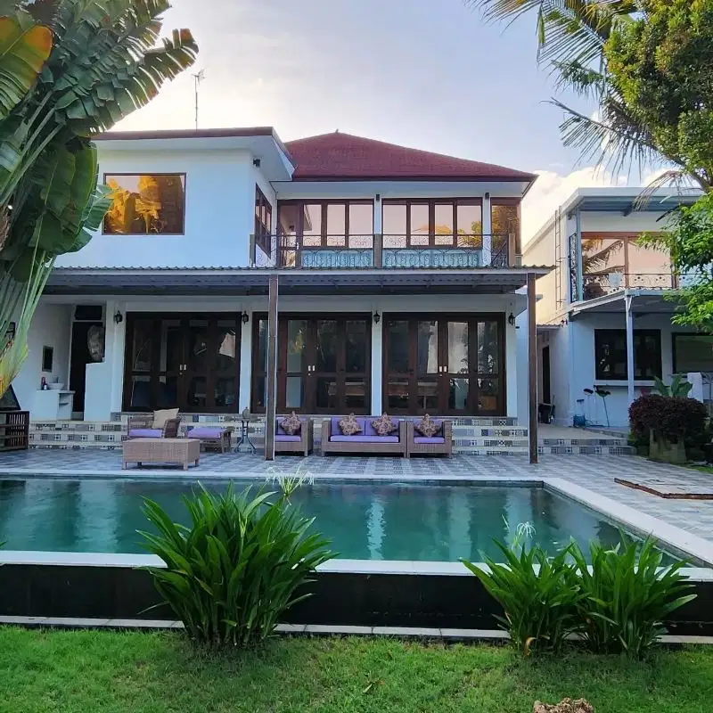 Luxury villa Colonial Design dengan 4 kamar tidur di Canggu