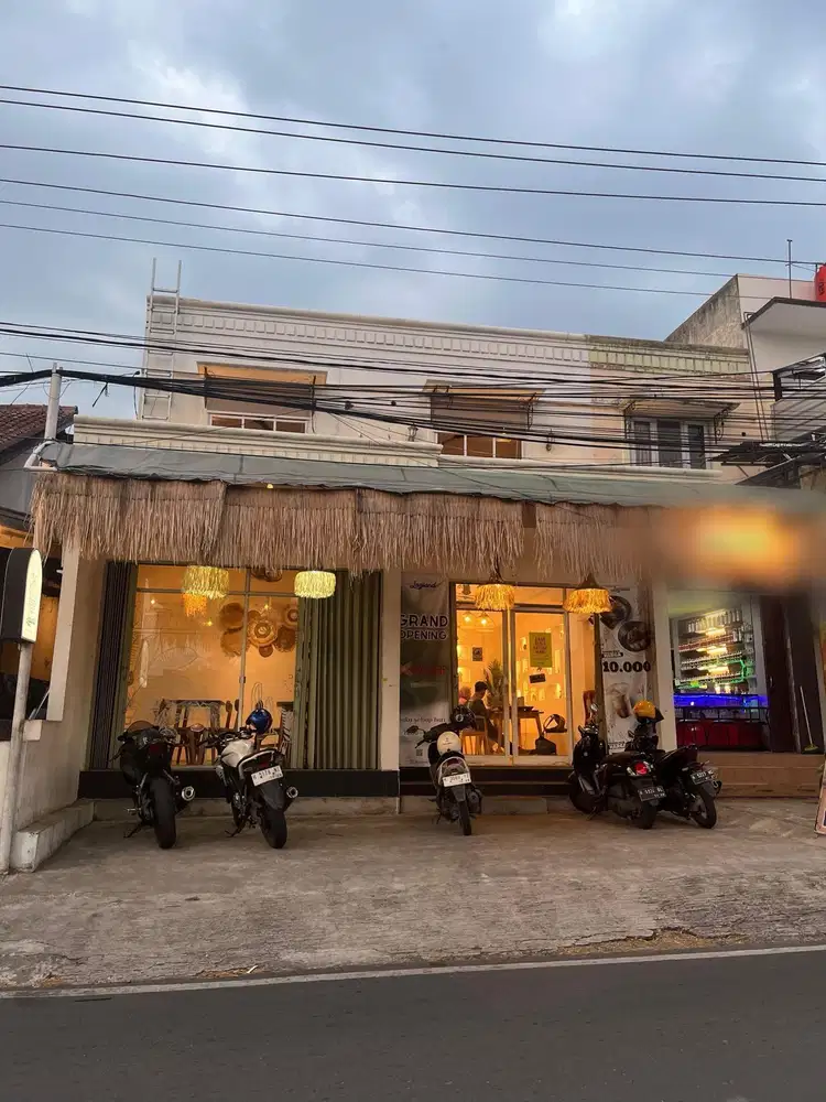 RUKO EX CAFE KEKINIAN SIAP USAHA DI BANYUMANIK DEKAT UNDIP