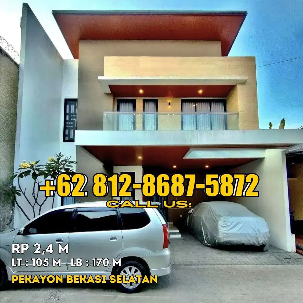 PEKAYON GALAXY BEKASI RUMAH CANTIK ESTETIK JUAL DENGAN ISI NYA DD257