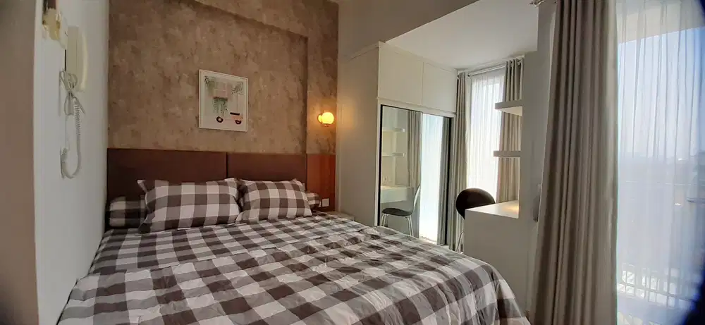 APARTEMEN TAMAN MELATI FURNISHED BAGUS BERSIH VIEW UTARA