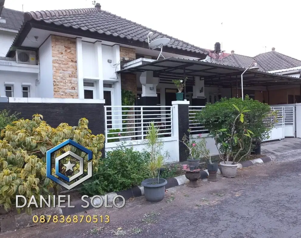 Disewakan Dikontarkan Rumah Fajar Indah Baturan Colomadu Solo