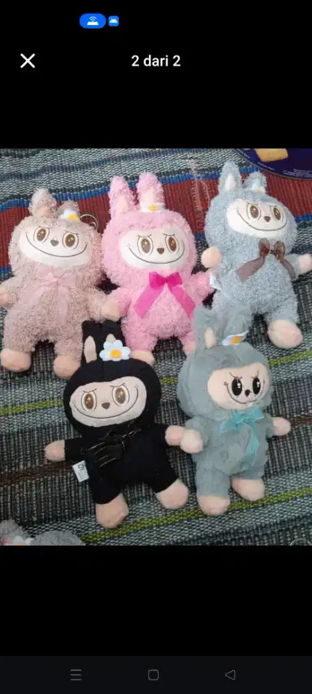 Dijual ganci boneka labubu